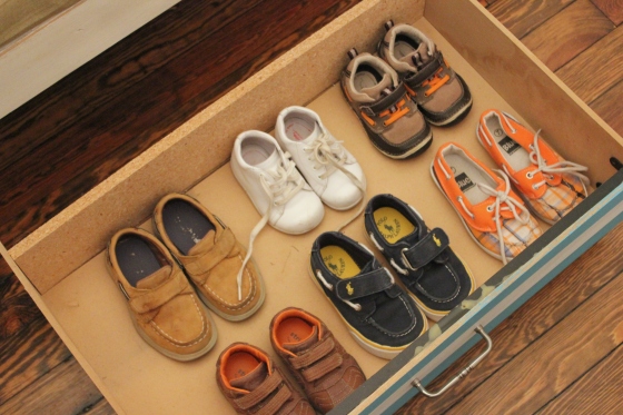 shoes storage